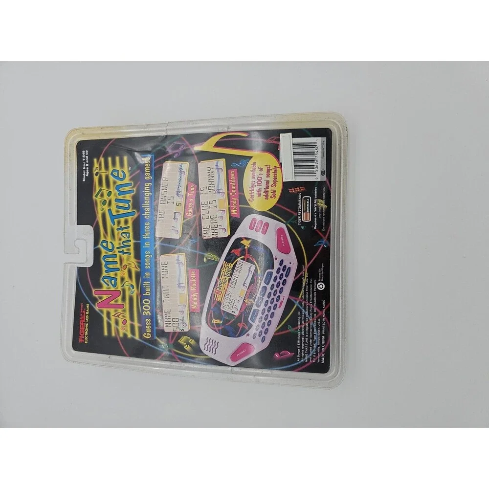 Name That Tune Hand-Held Game 1997 Tiger Electronics: W/Country Western Cartridg